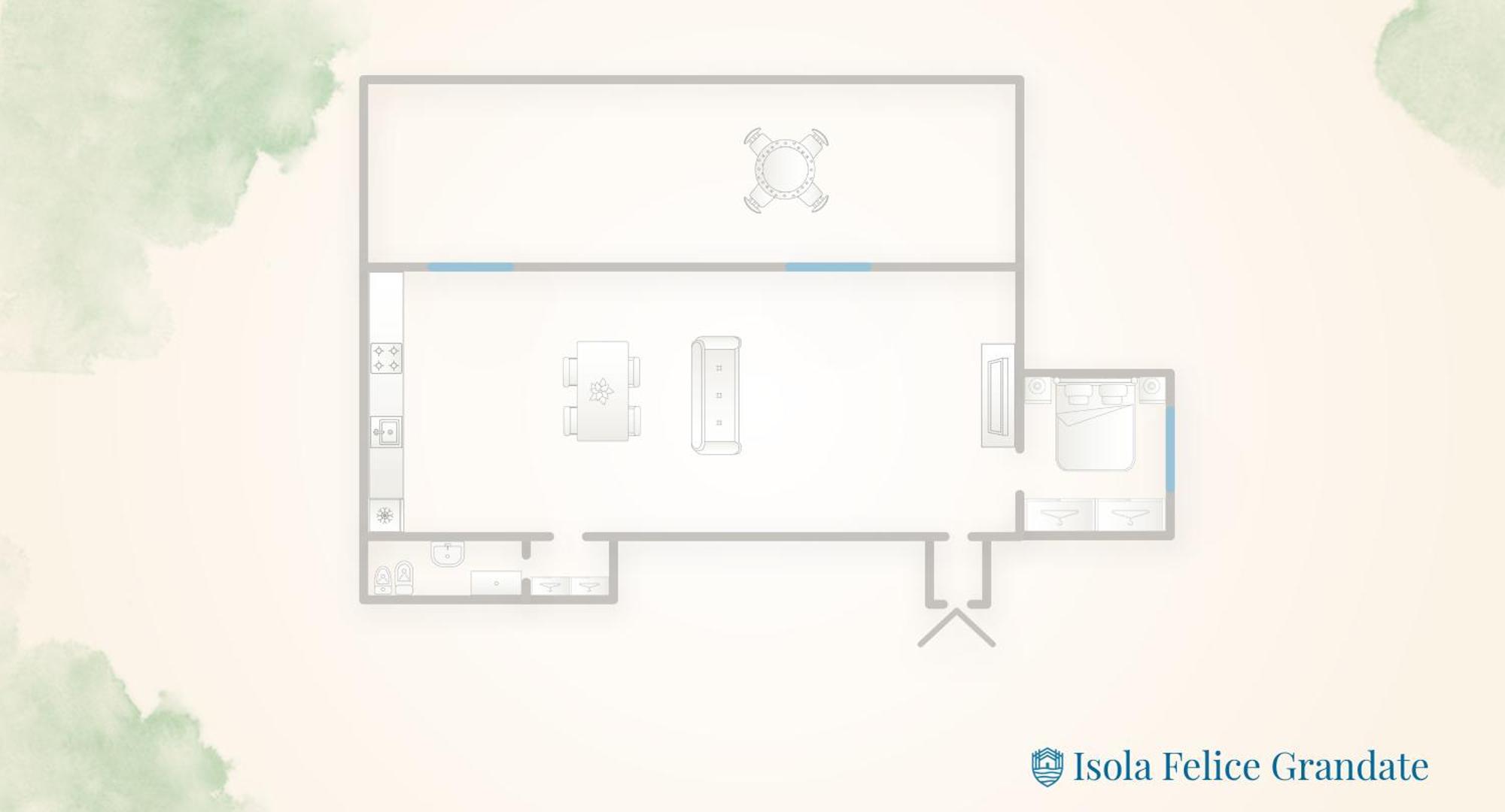 Isola Felice Grandate By Rent All Como Zewnętrze zdjęcie